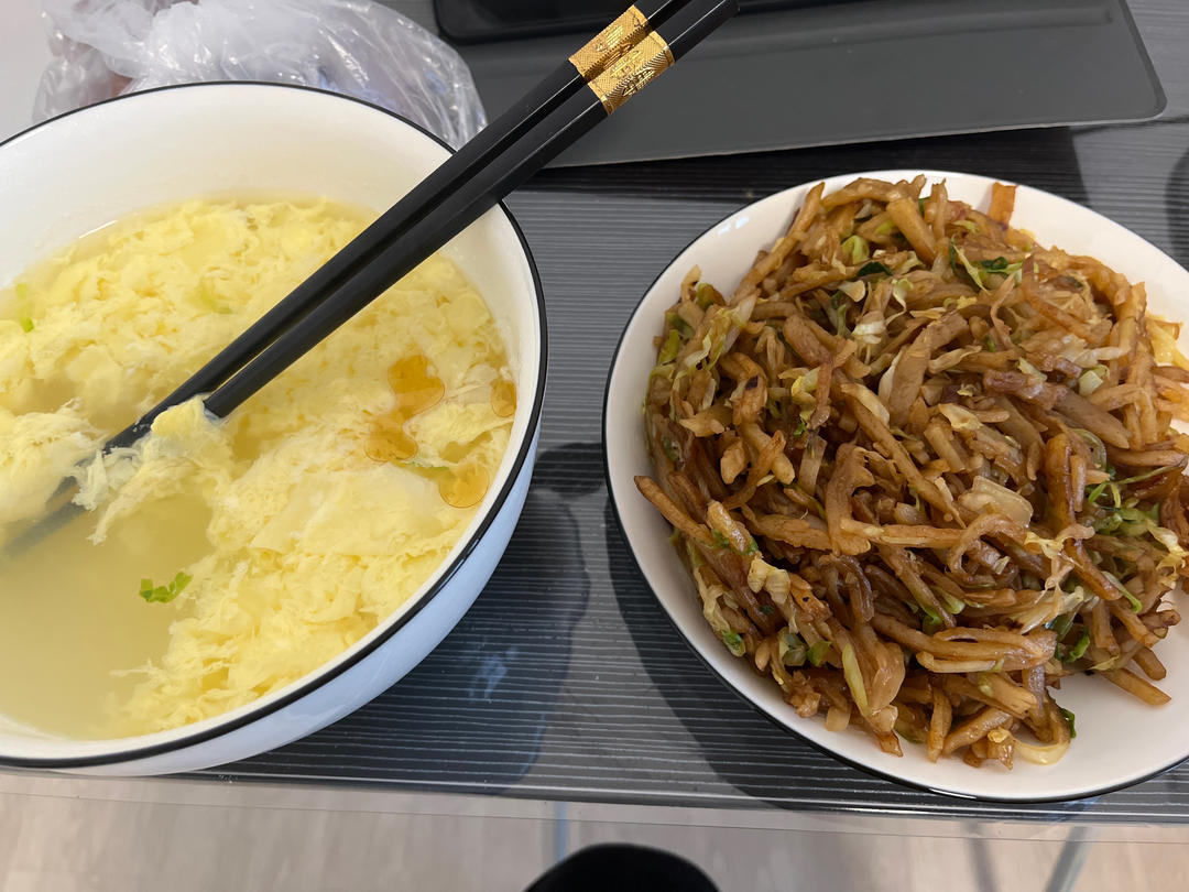 鸡蛋炒饼