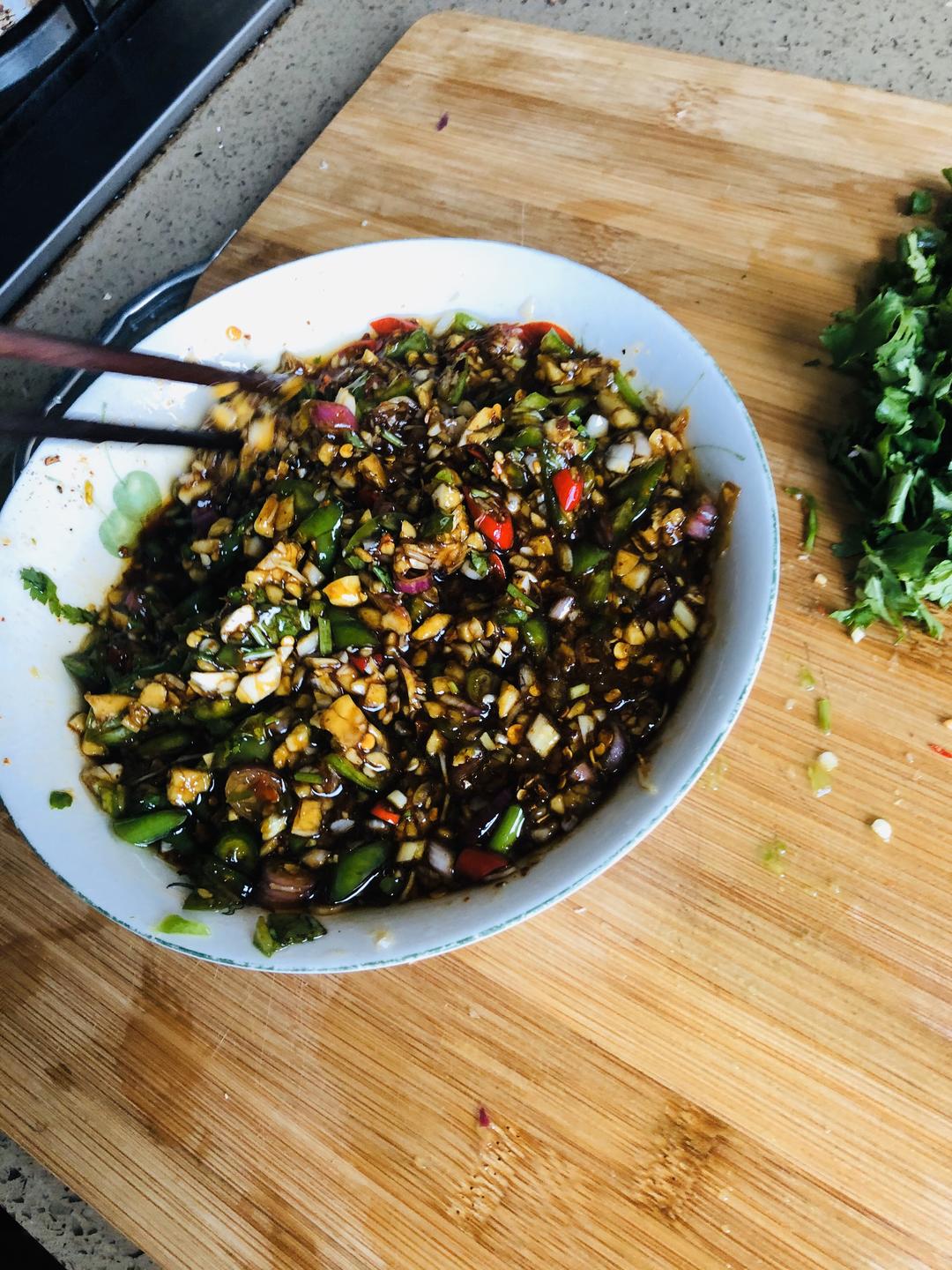 灵魂蘸料——蘸鞋垫都好吃的做法