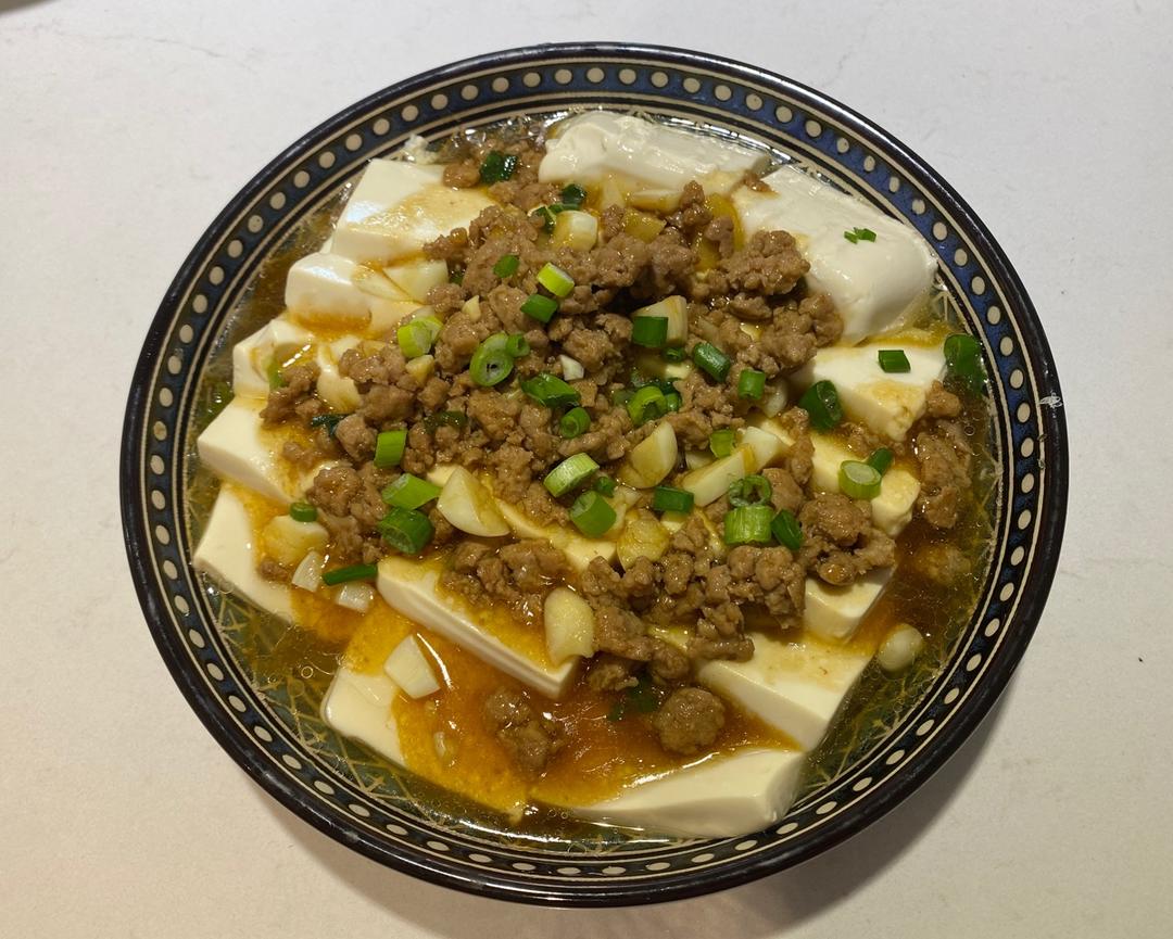 肉末蒸豆腐