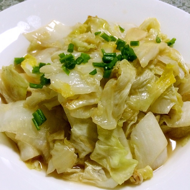 食物本身的味道—清炒白菜