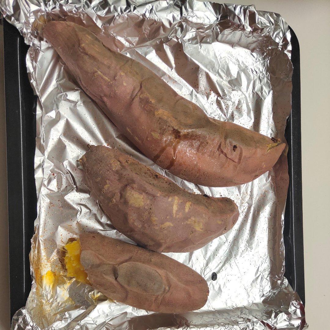 烤箱烤红薯