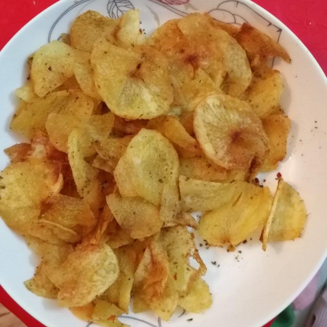 🔥焦香酥脆～自制薯片，嘎嘣脆秒杀膨化薯片