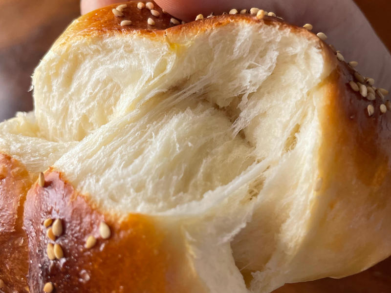 纯奶手撕吐司的做法 步骤1