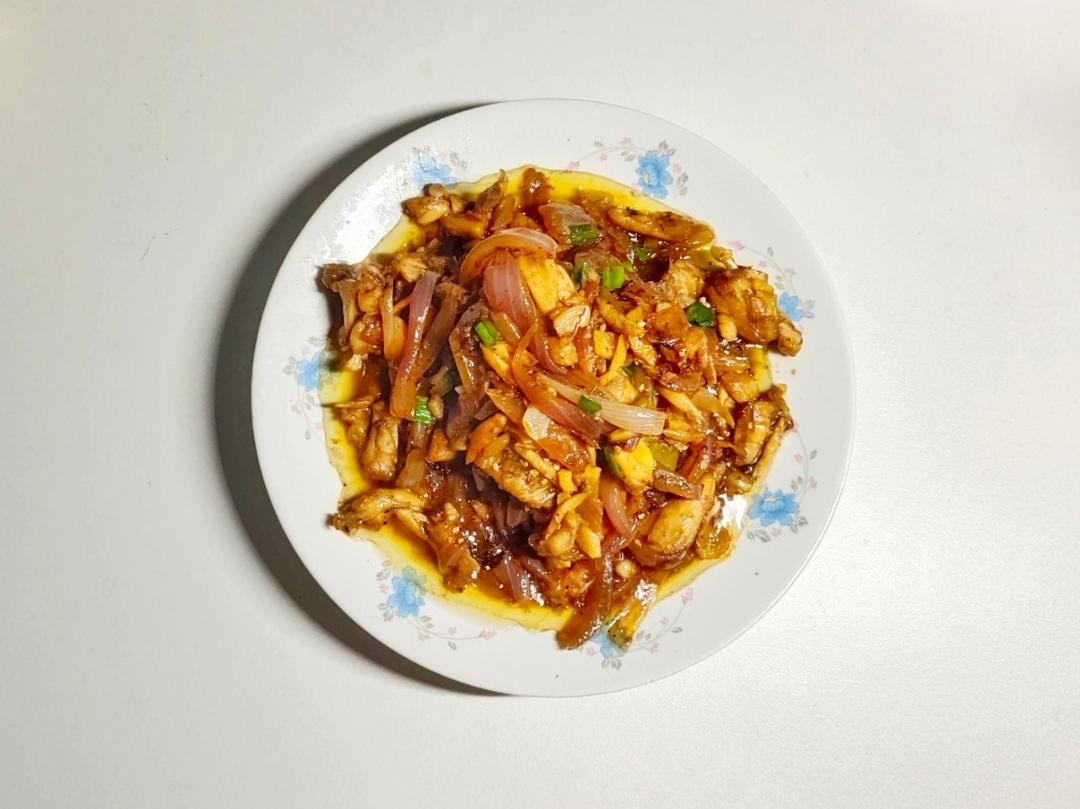 家庭版干锅牛蛙