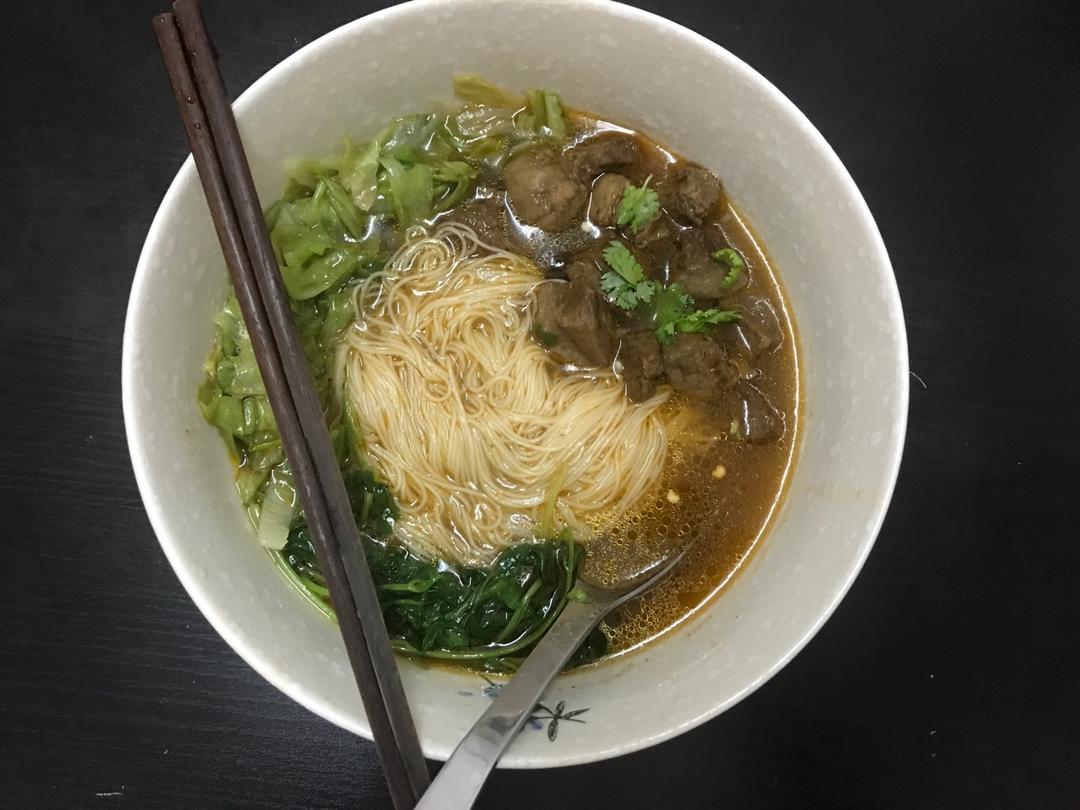 红烧牛腩面