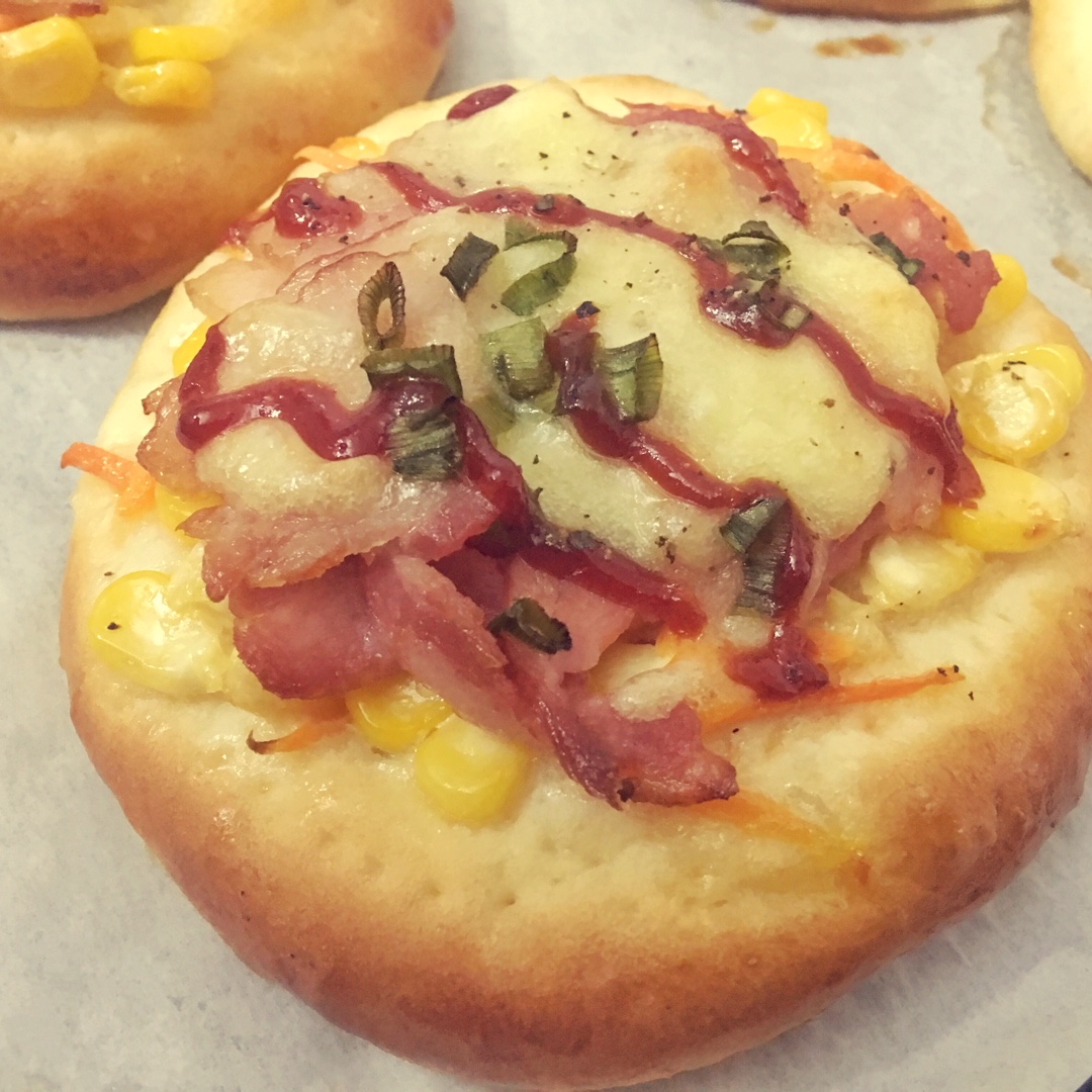 迷你披萨——冷藏发酵版