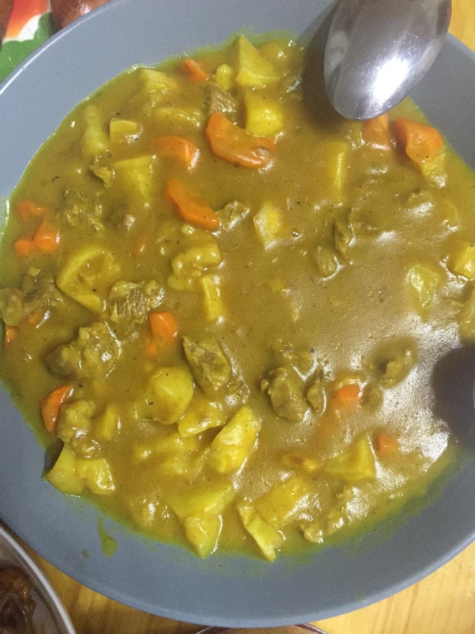 咖喱土豆牛肉