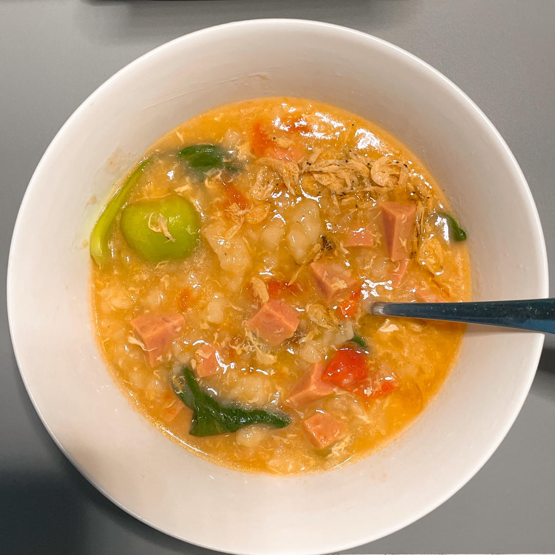 简单早餐-疙瘩汤