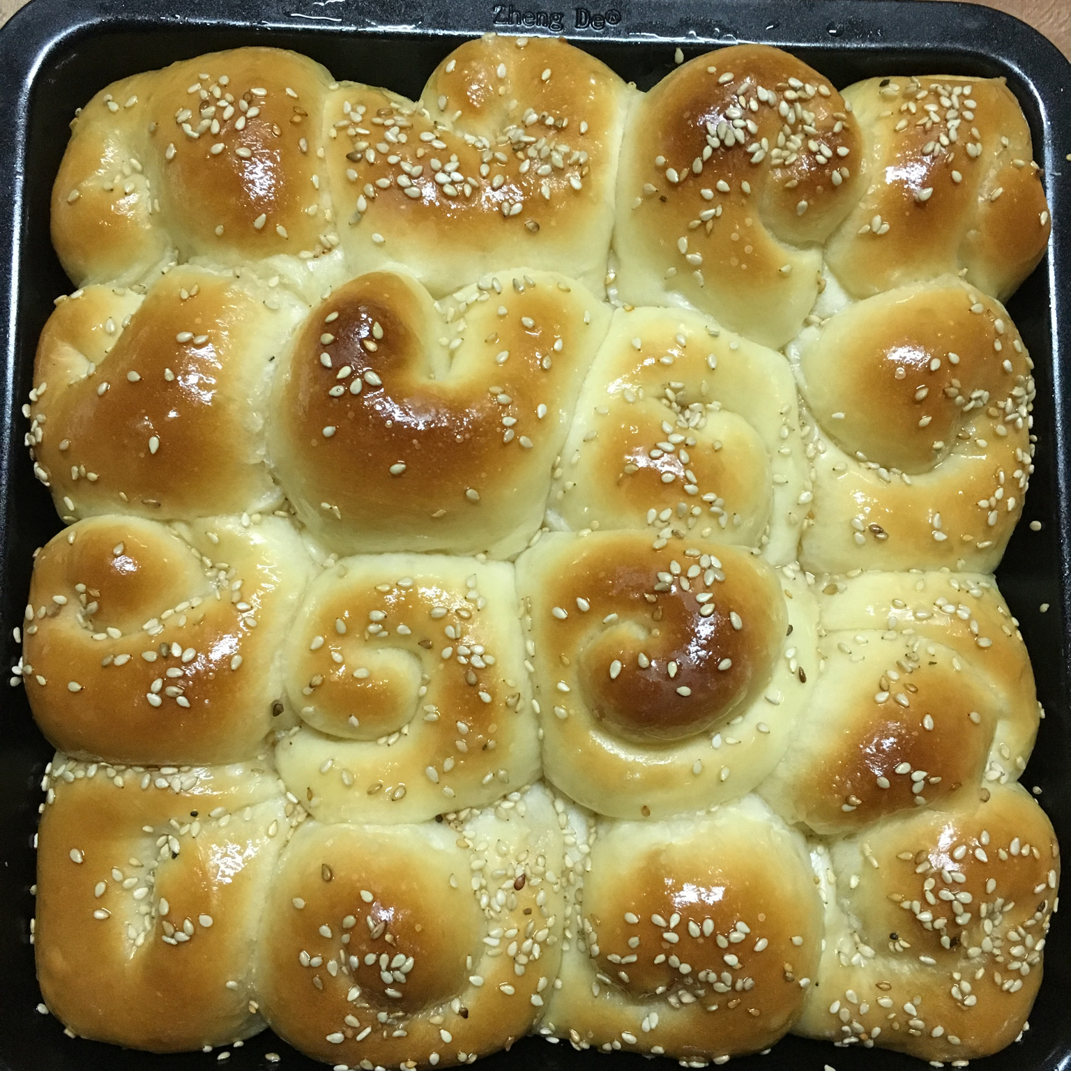 脆底蜂蜜小面包