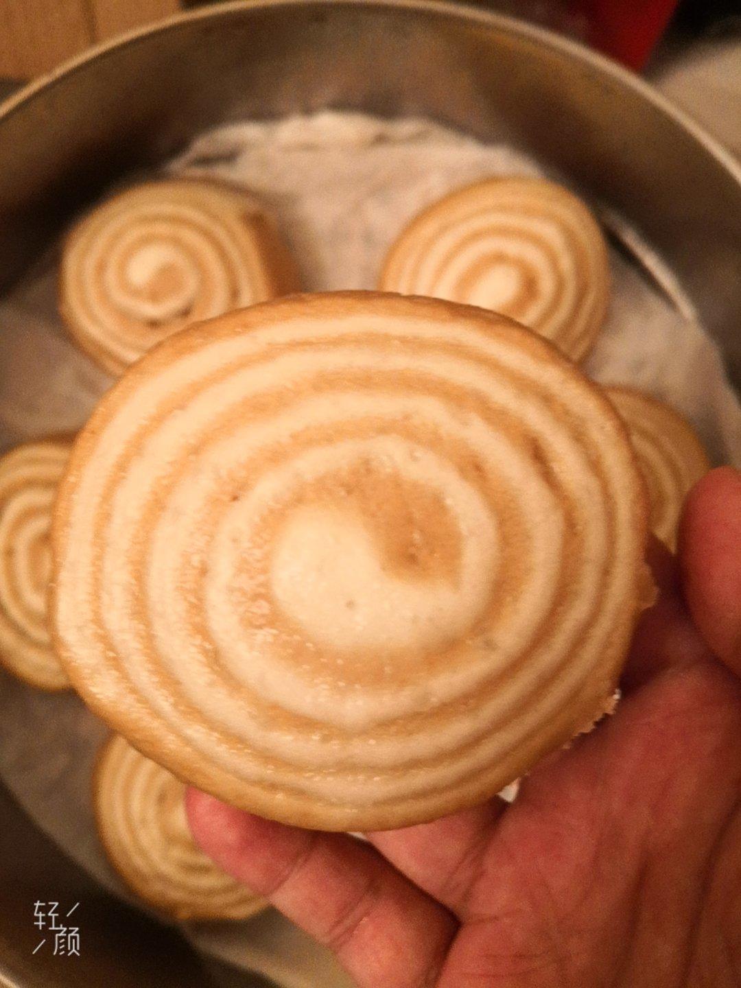 双色刀切馒头