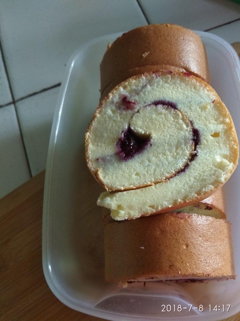 原味蛋糕卷(后蛋法)