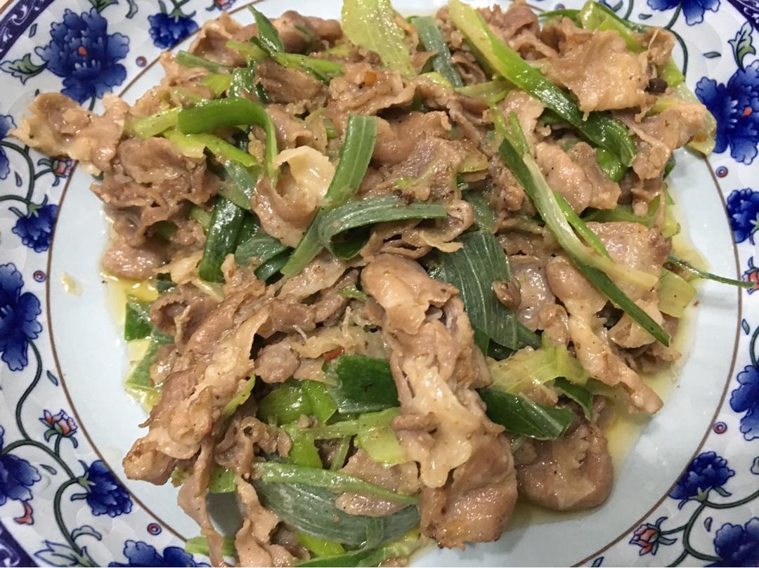葱爆羊肉