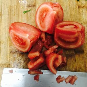 番茄臊子面的做法 步骤2