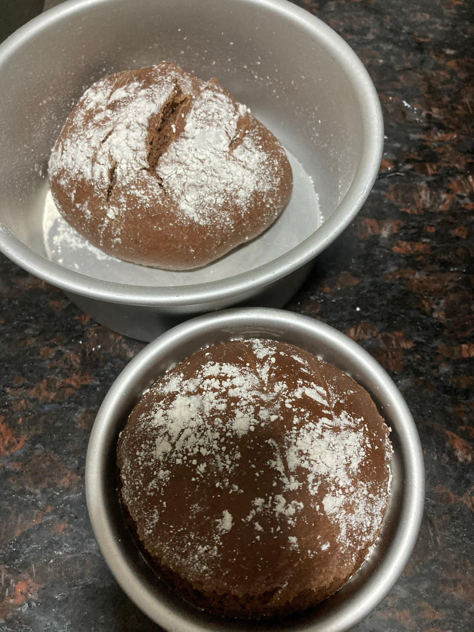 巧克力爆浆软欧包