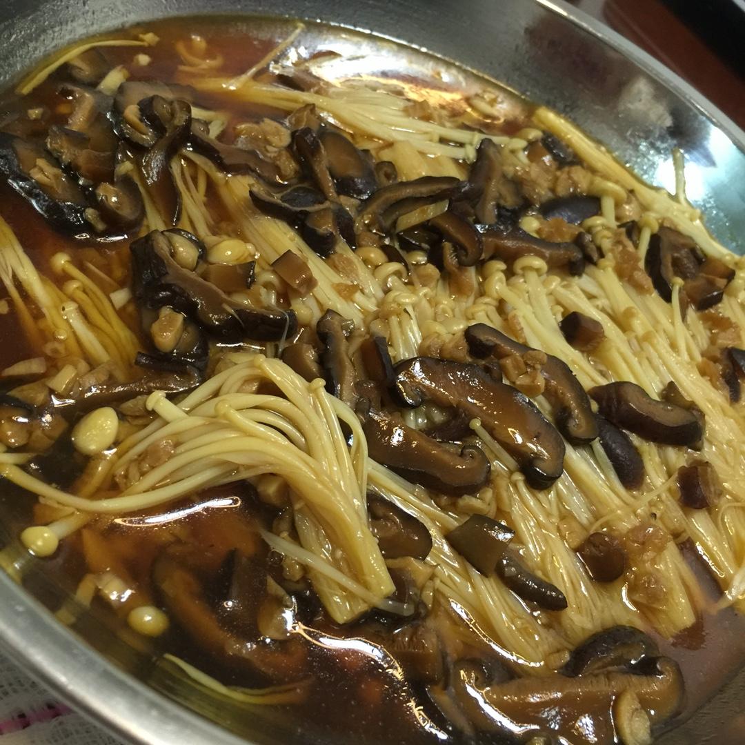 蒜蓉蒸金针菇