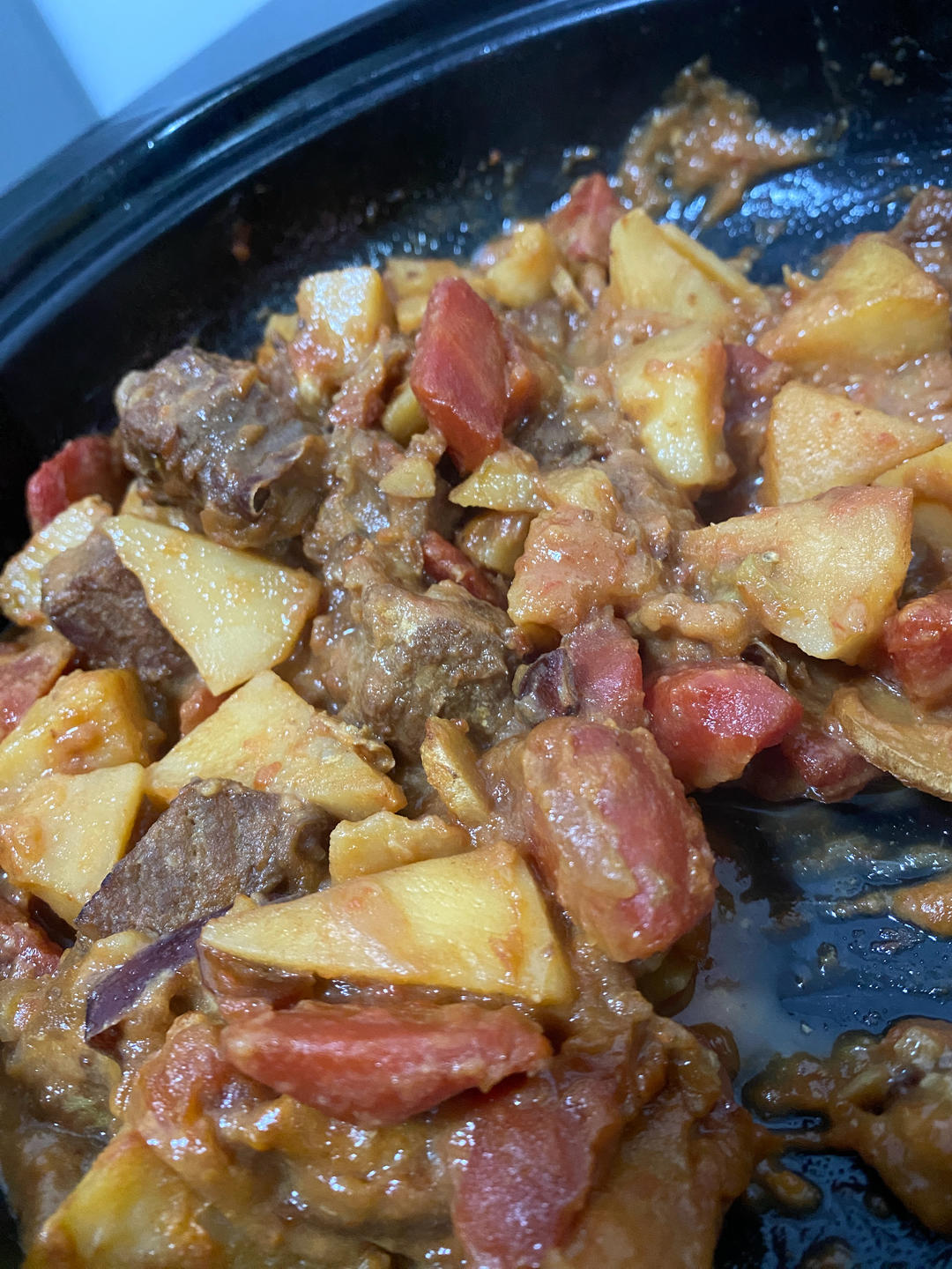 番茄土豆炖牛腩