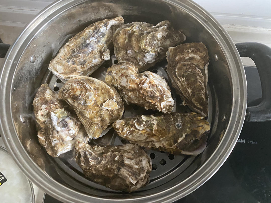清蒸生蚝