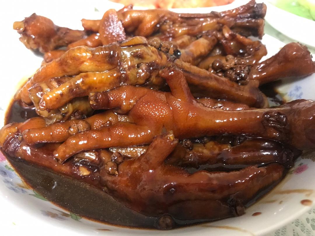 秘制红烧鸡爪