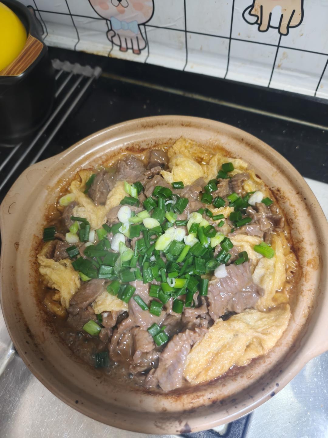 沙茶牛肉煲(潮汕味道)