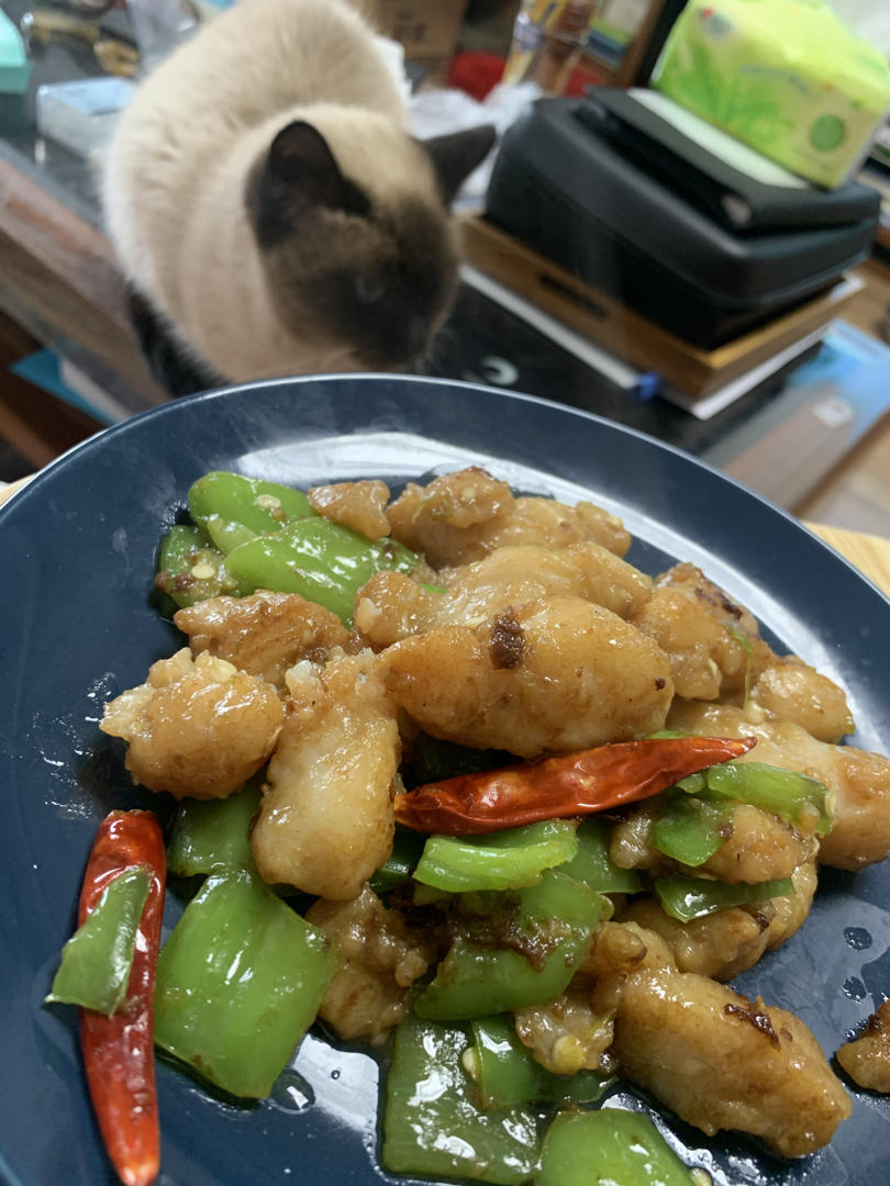 一道下饭菜香辣龙利鱼