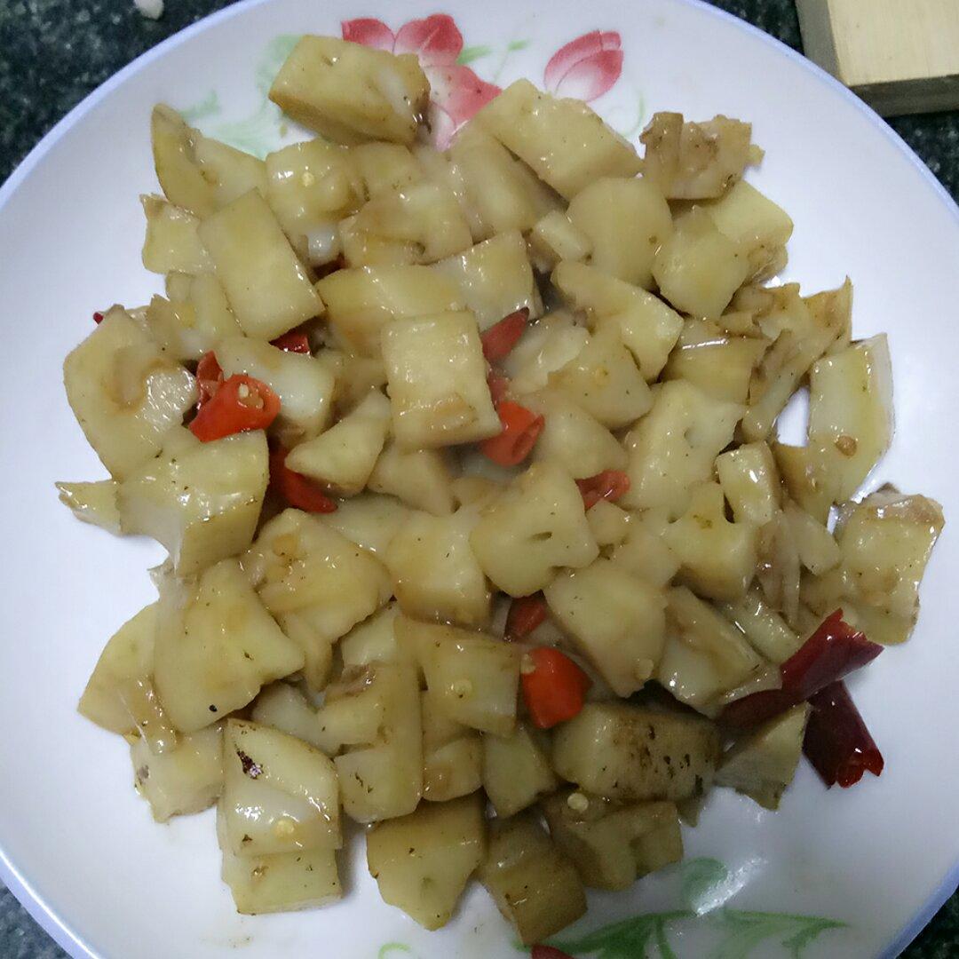酸辣藕丁