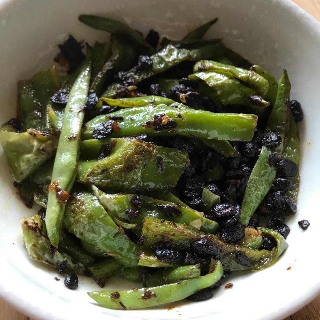 豆豉烧青椒