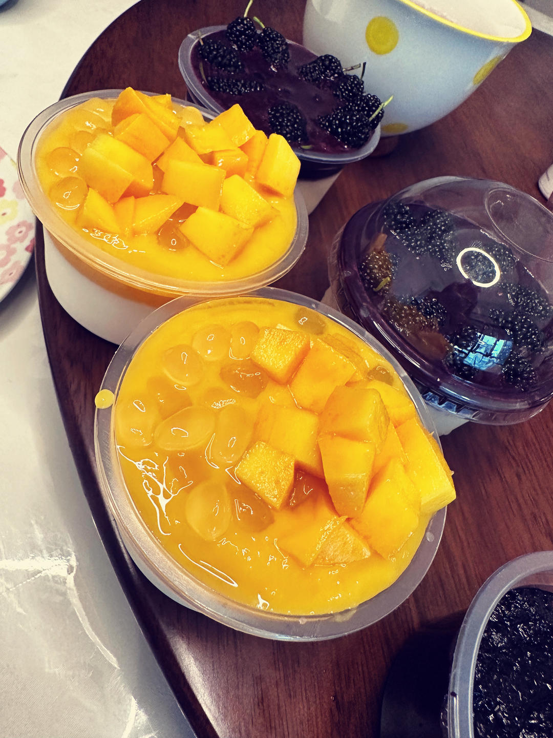 这是什么丝滑口感❓双色芒果奶冻🥭巨赞