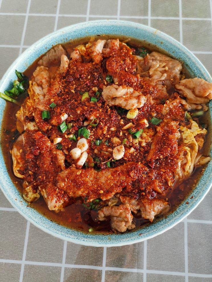 水煮肉片（肯定不翻车）