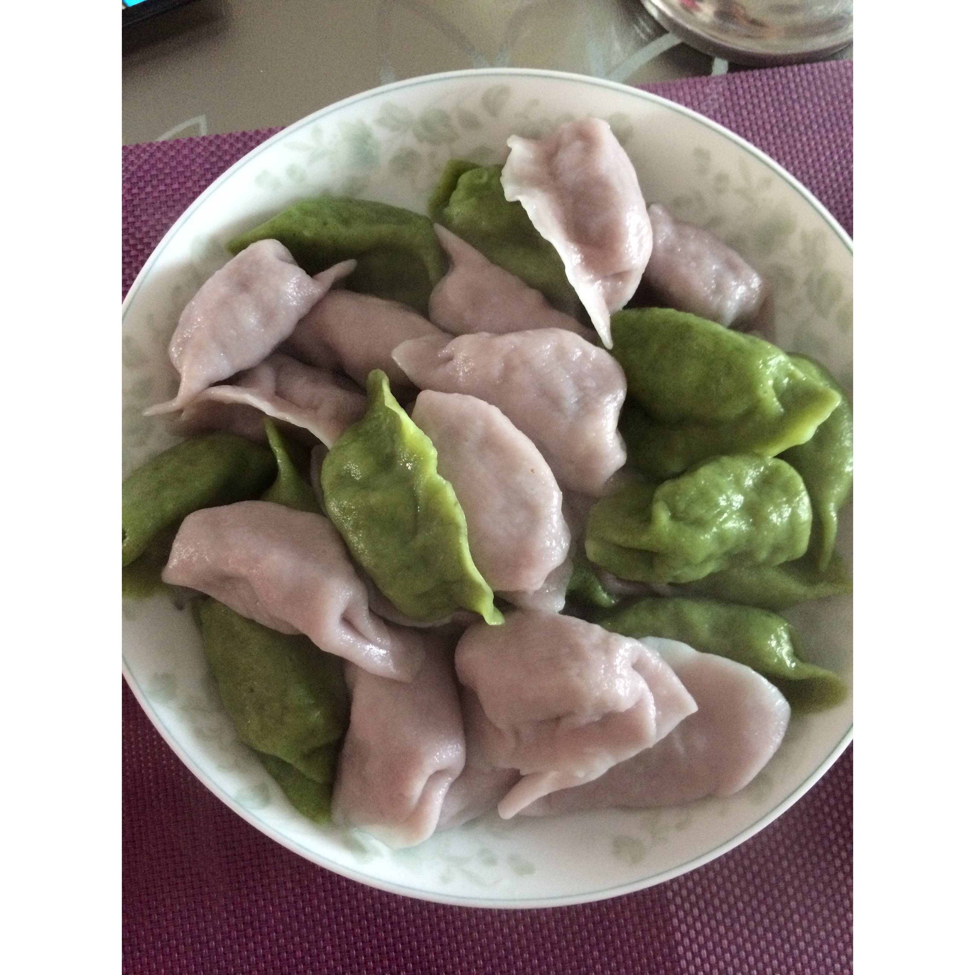 彩色水饺