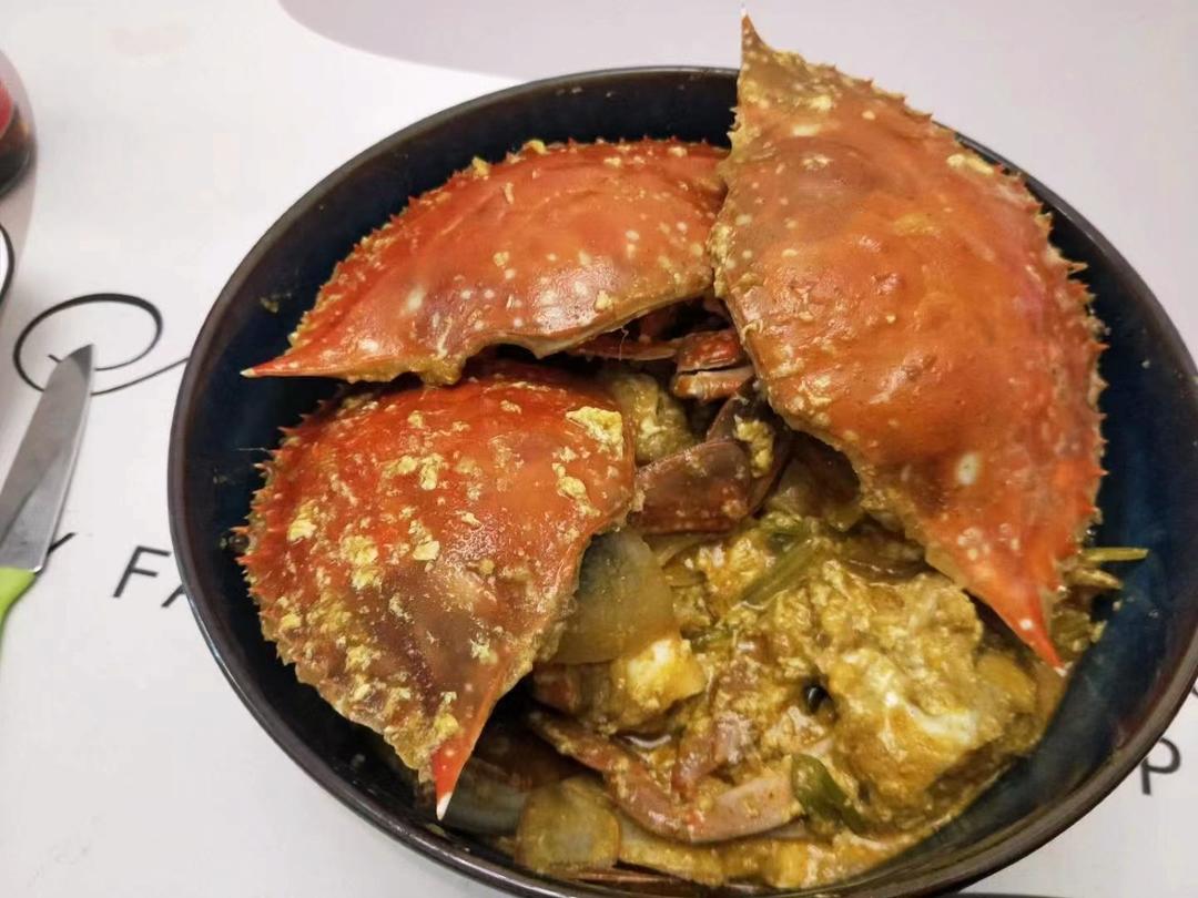 泰式咖喱炒蟹