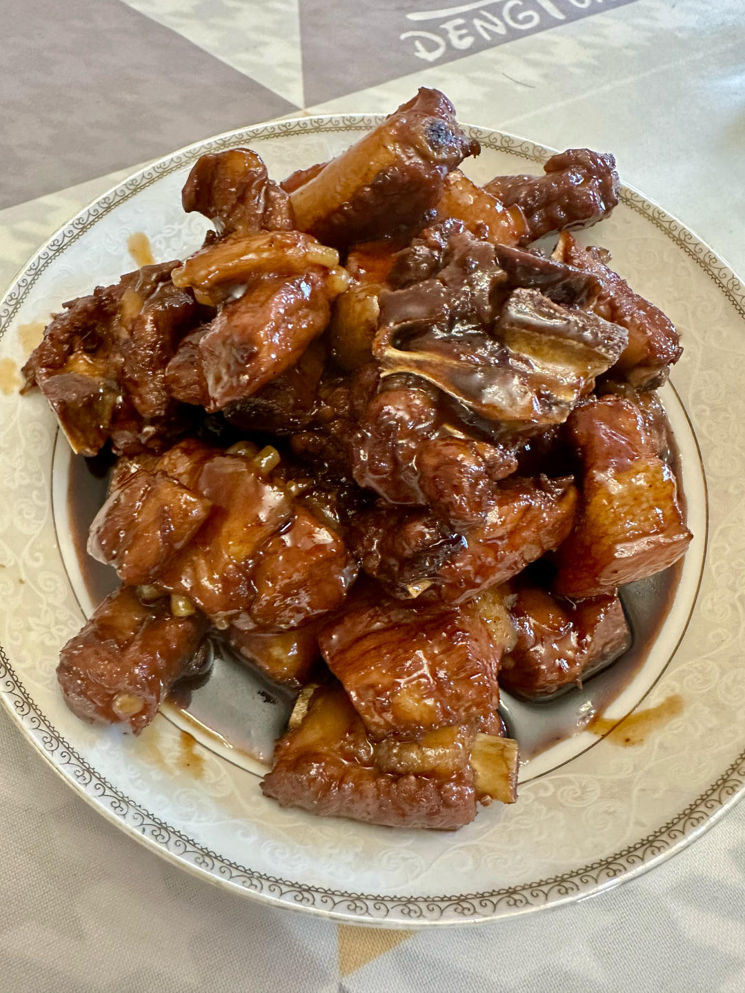 糖醋排骨/糖醋小排（不放油）（12345口诀做出正宗上海本帮）