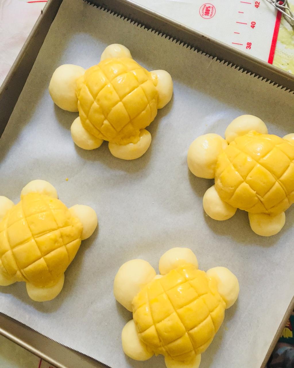 献礼儿童节：小乌龟菠萝包