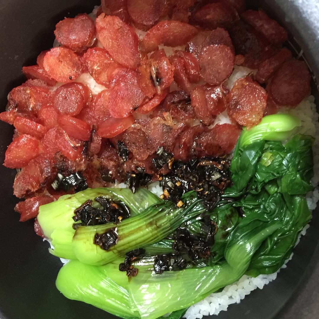 腊味煲仔饭（电饭煲版）