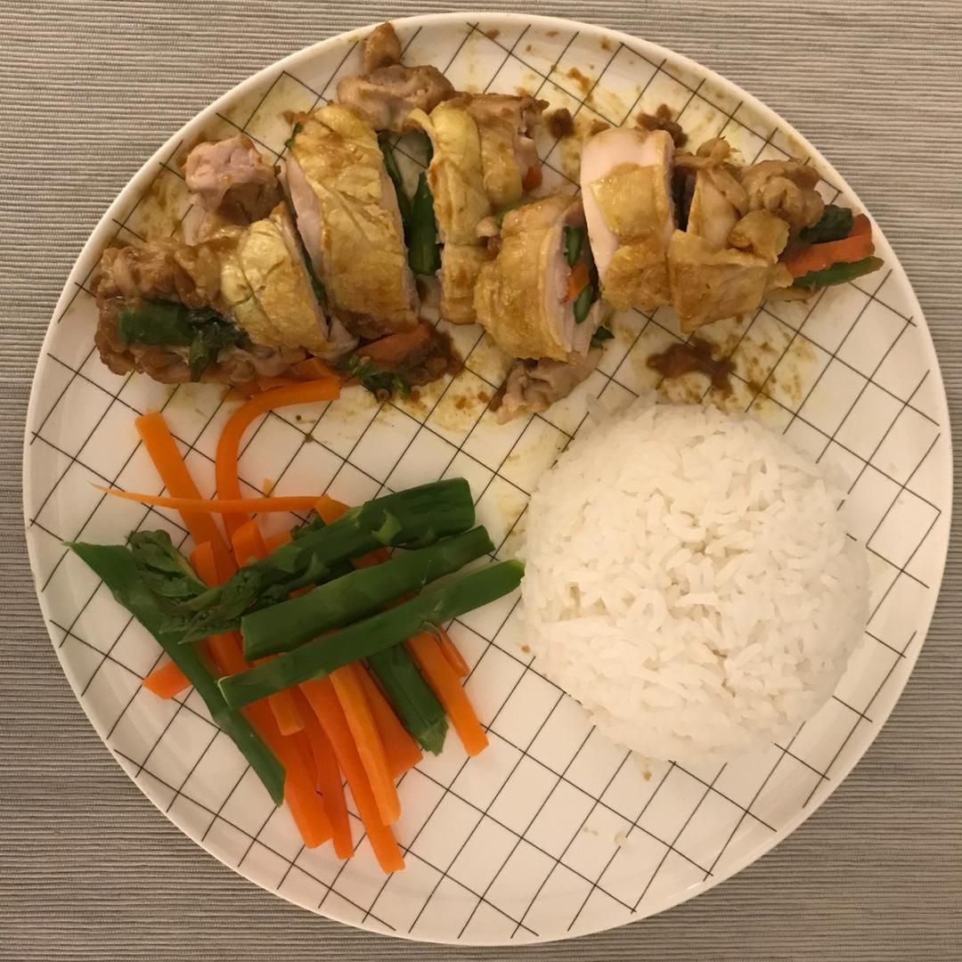 咖喱鸡腿卷