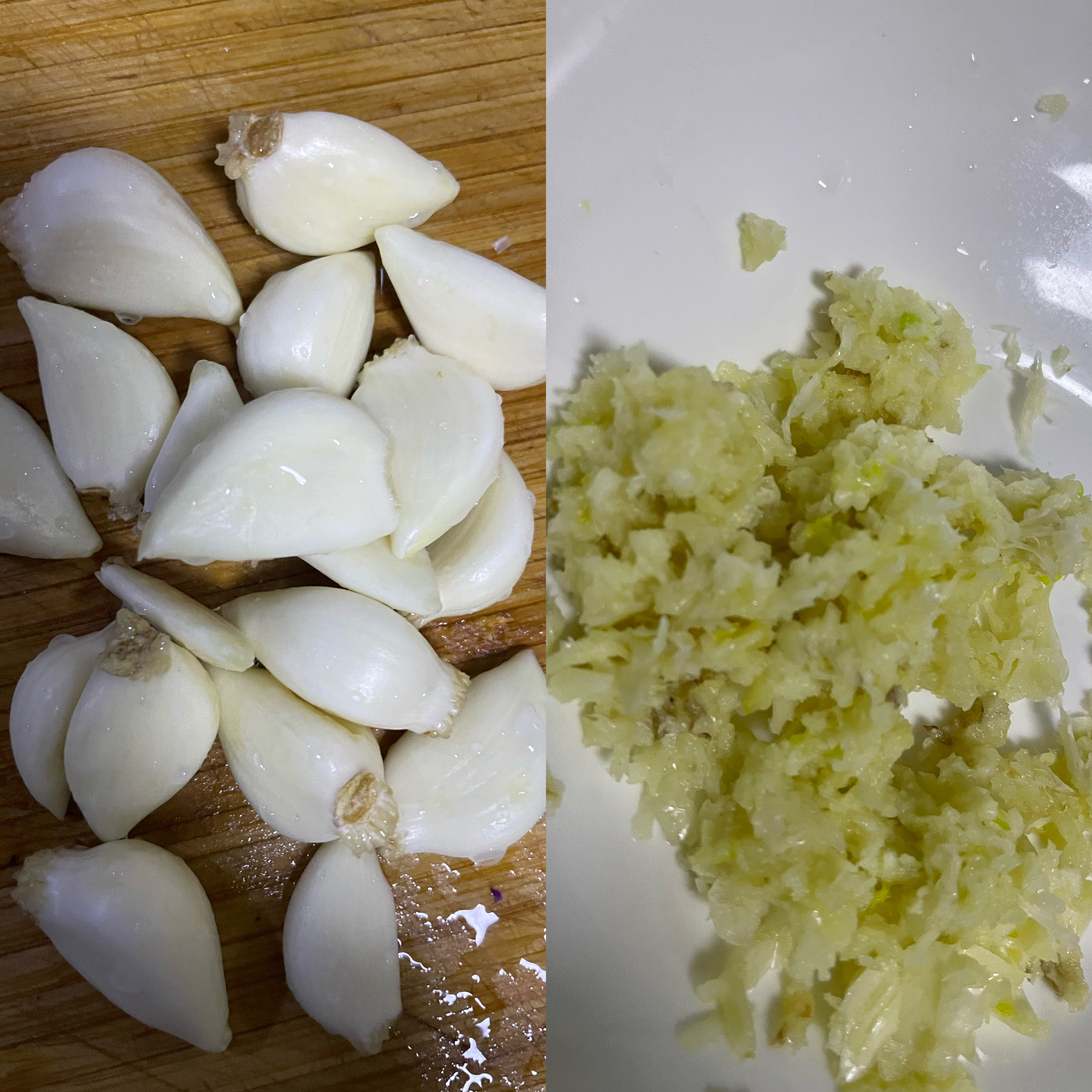 蒜蓉豆豉油麦菜的做法 步骤4