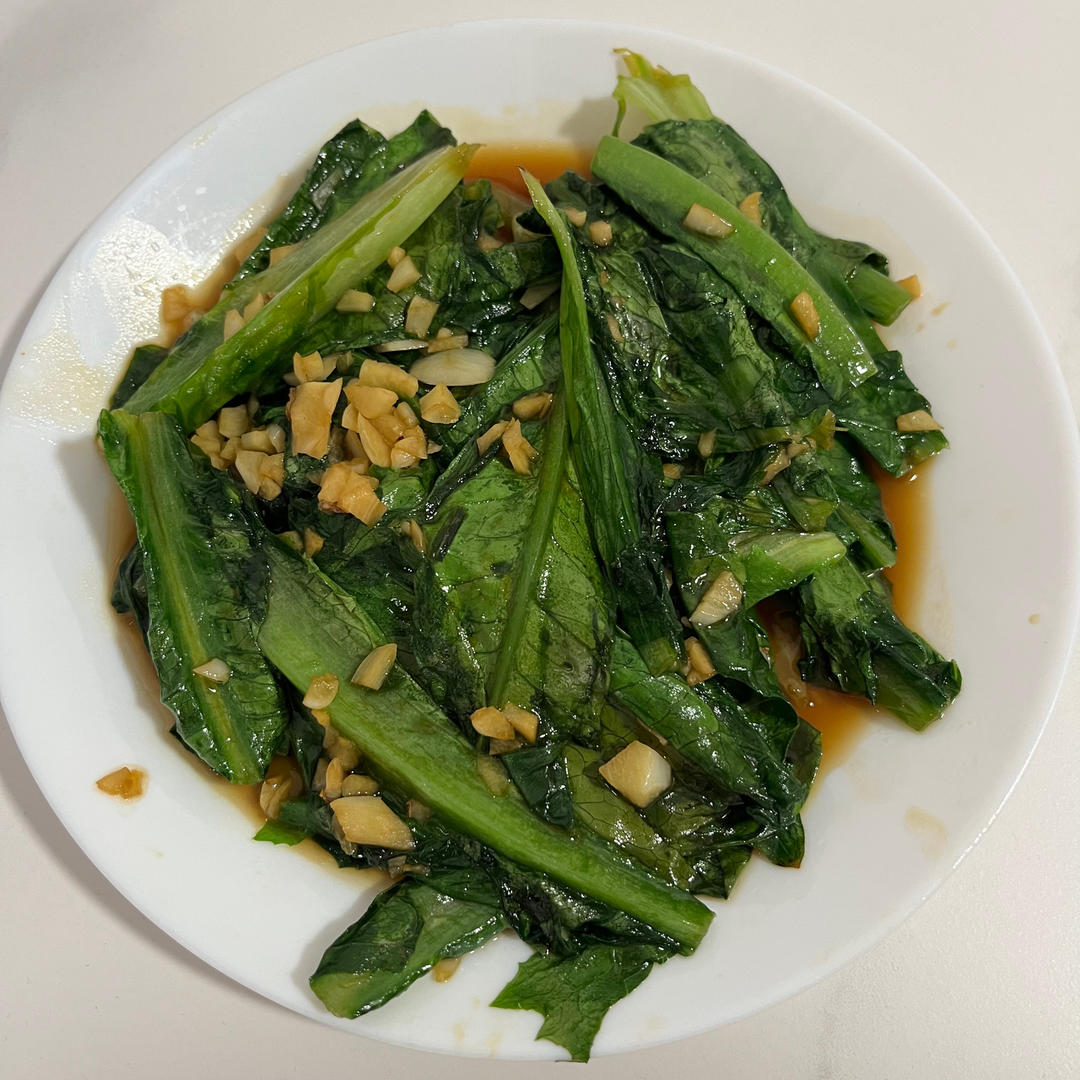 蒜蓉油麦菜（蚝油）