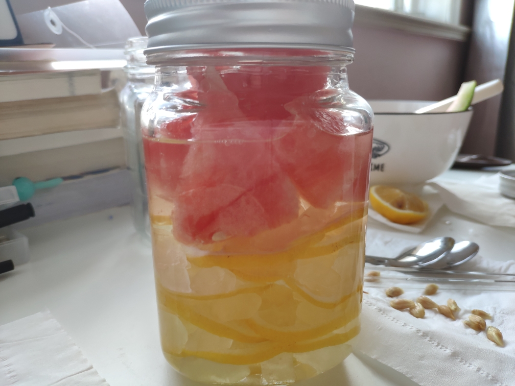 柠檬冰糖西瓜水的做法 步骤5