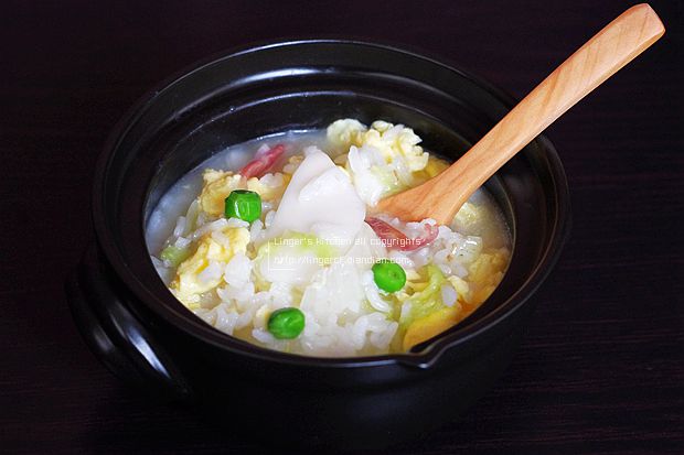 很随意的年糕泡饭