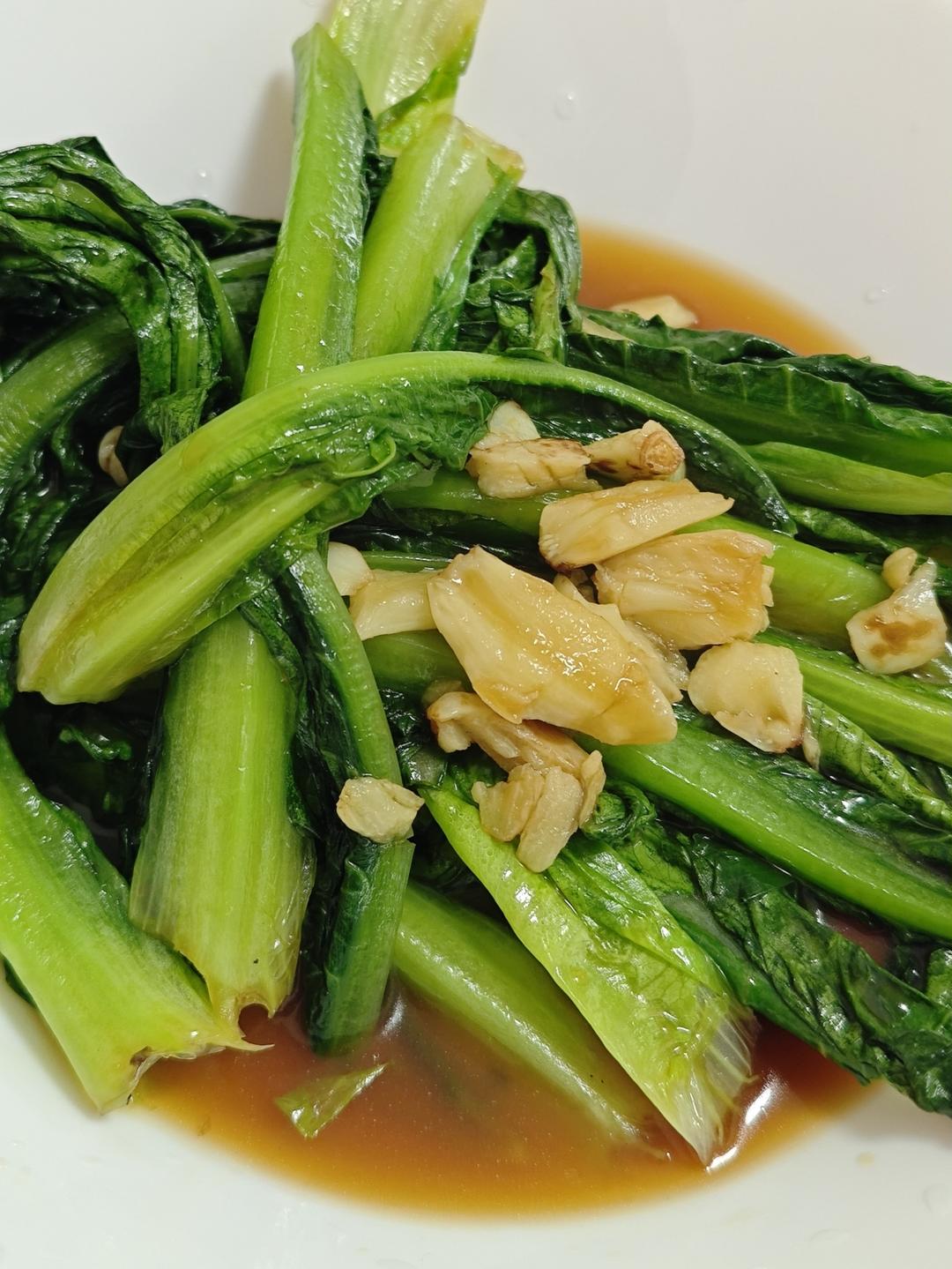 蒜蓉油麦菜（蚝油）