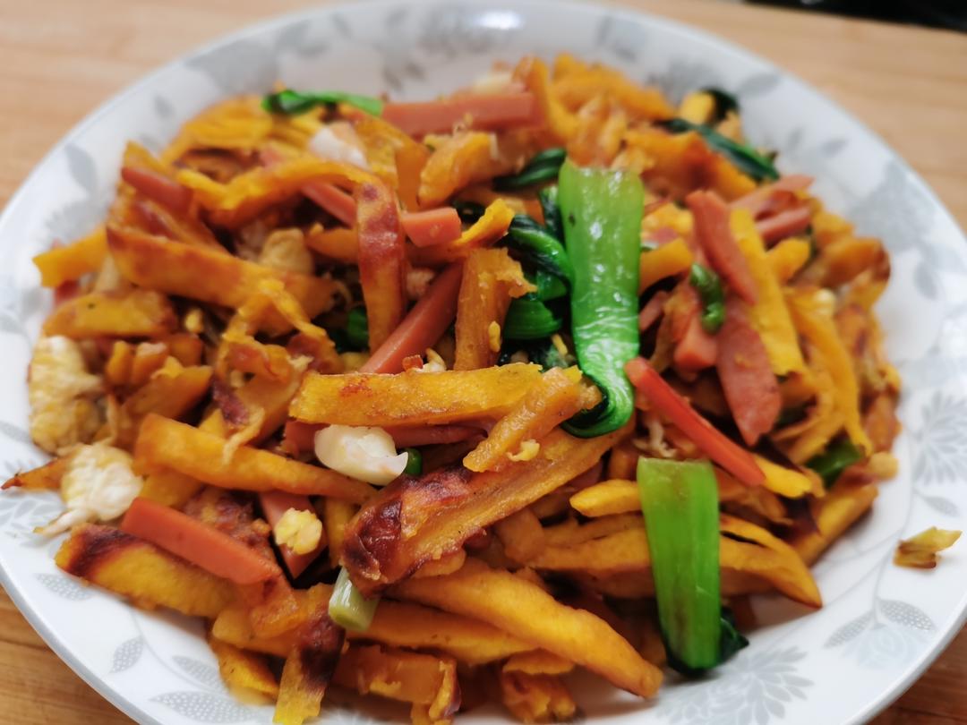 直击灵魂的炒饼丝~