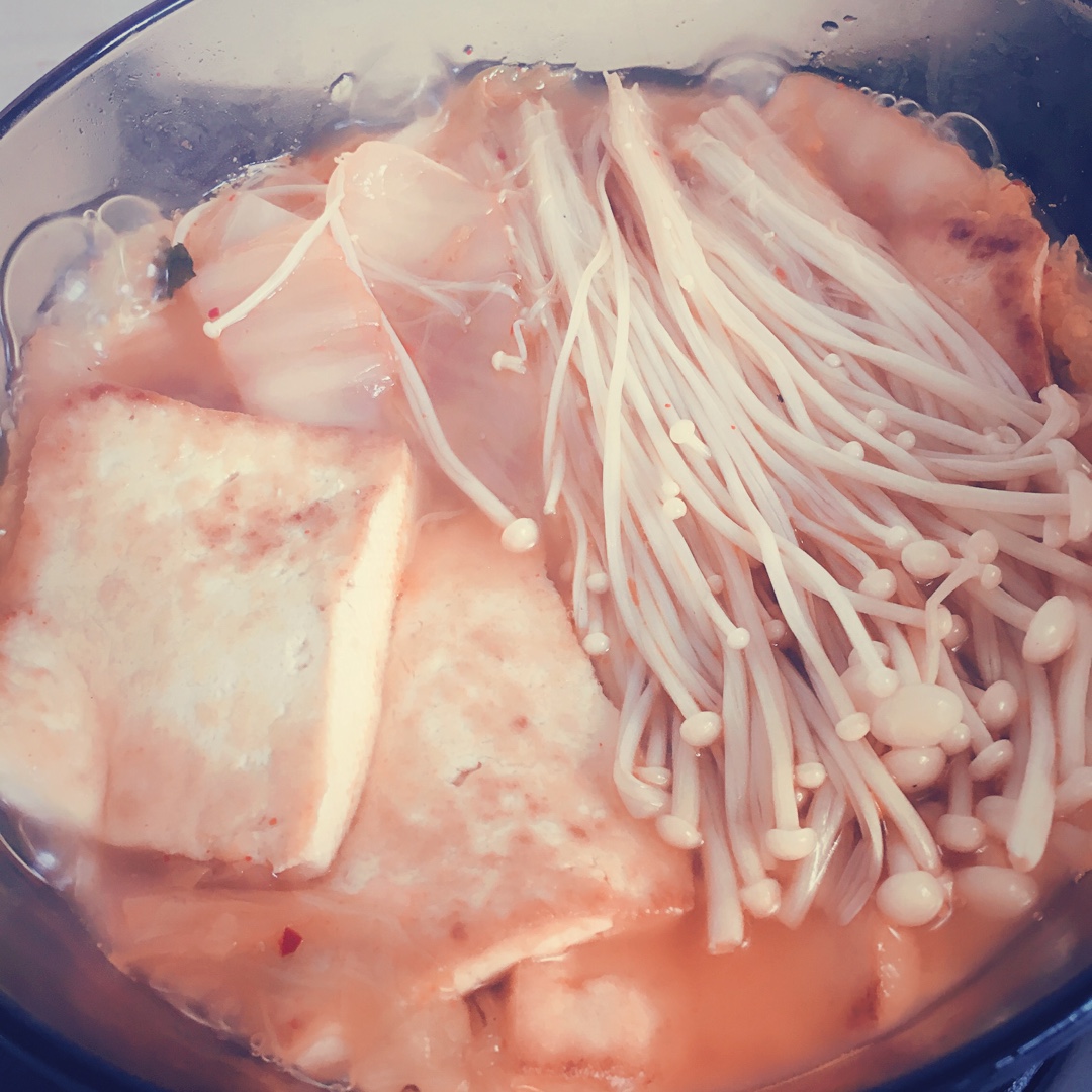 韩国泡菜豆腐汤