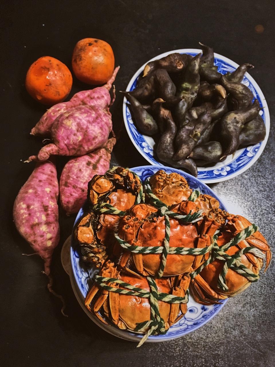 清蒸大闸蟹
