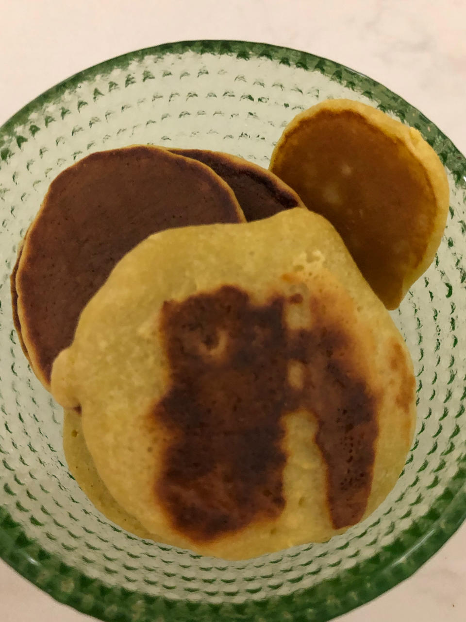 宝宝辅食：苹果奶香松饼