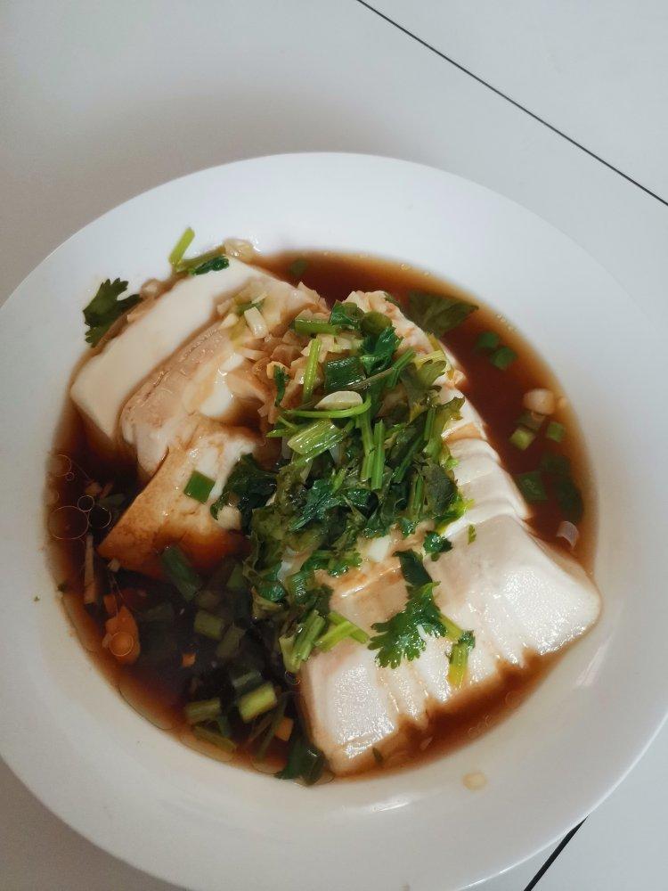 香蒸内酯豆腐【超级简单】