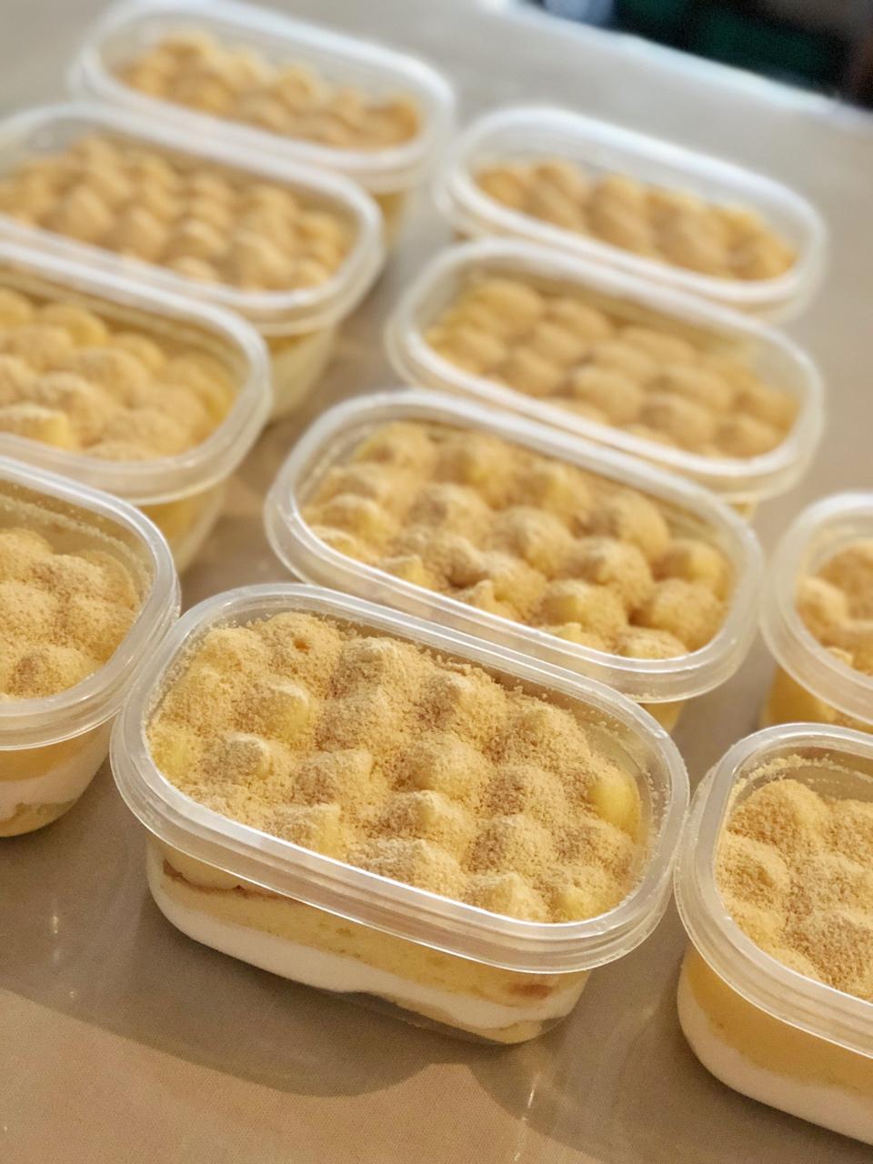 木木321做的日式豆乳盒子蛋糕