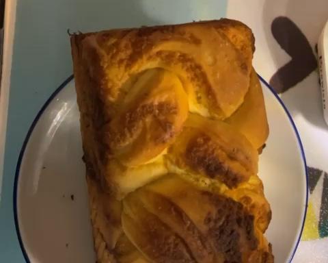 纯奶手撕吐司的做法 步骤1