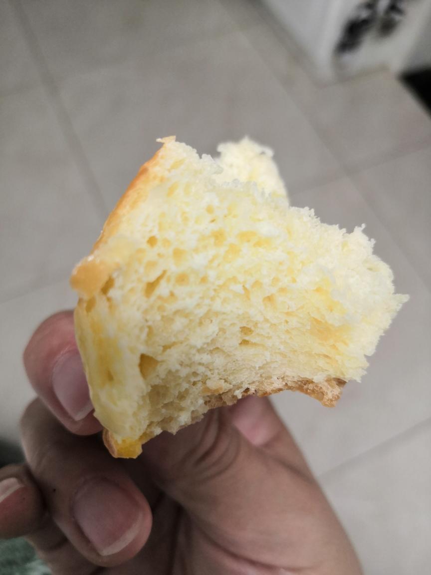 云朵牛奶小面包（无油低糖）❗️免揉面免手套膜❗️