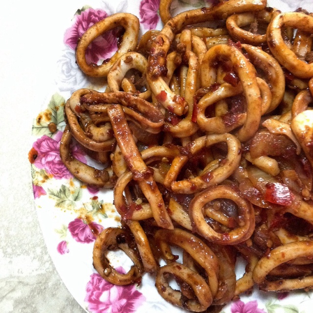 酱爆鱿鱼圈