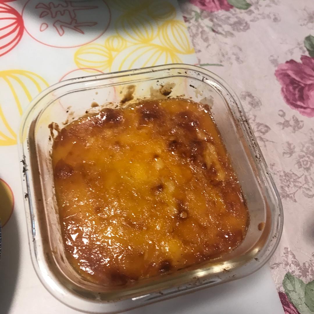 芝士奶油焗红薯