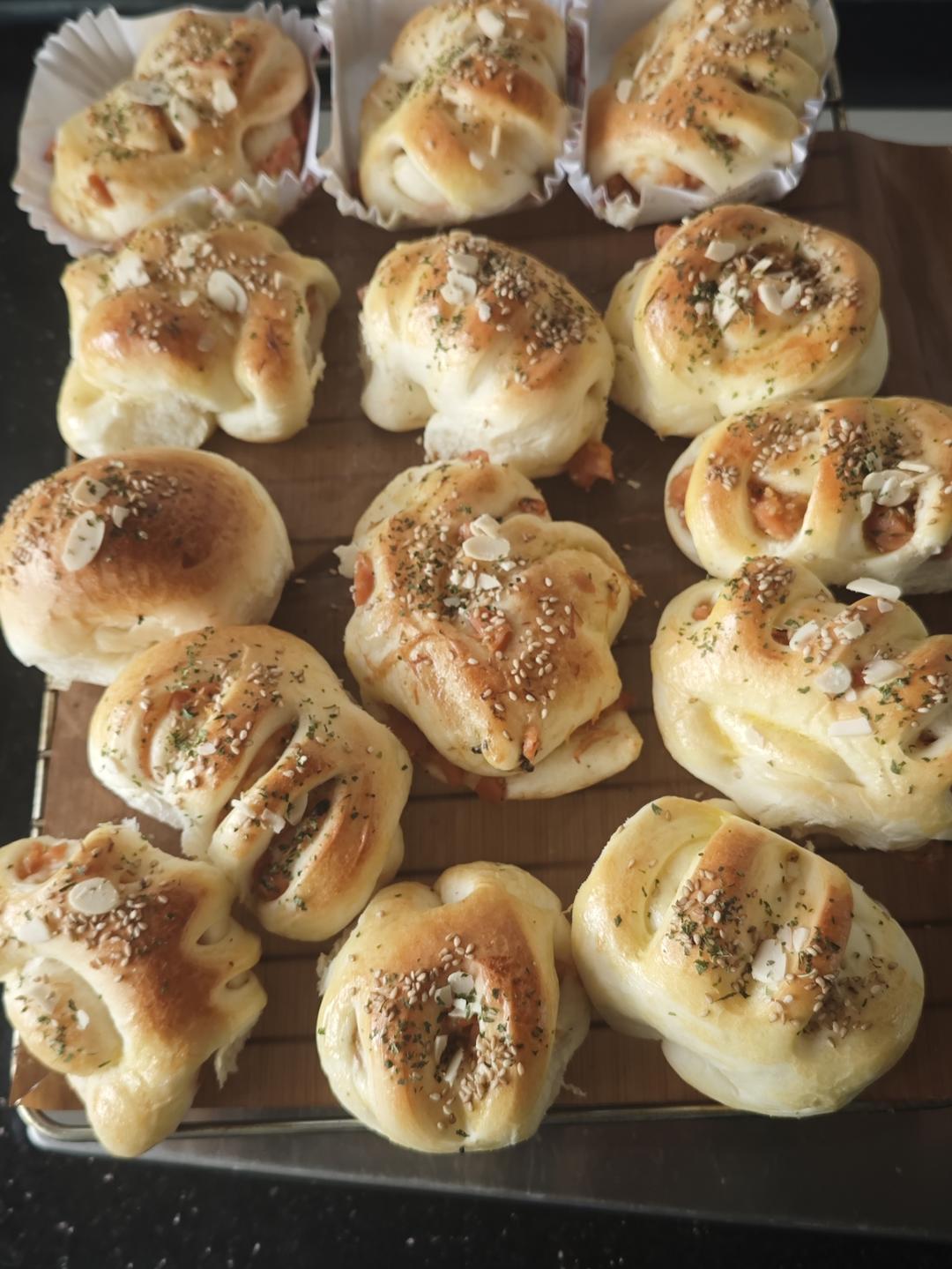 🥛超简单快手，柔软拉丝，一次发酵，牛奶小餐包